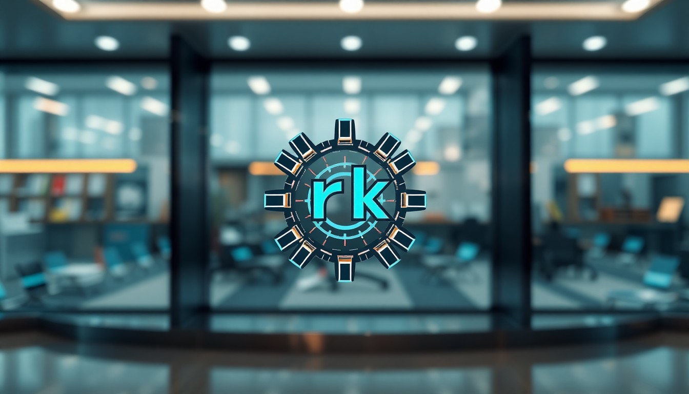 Şirket logosu - teknoloji firması